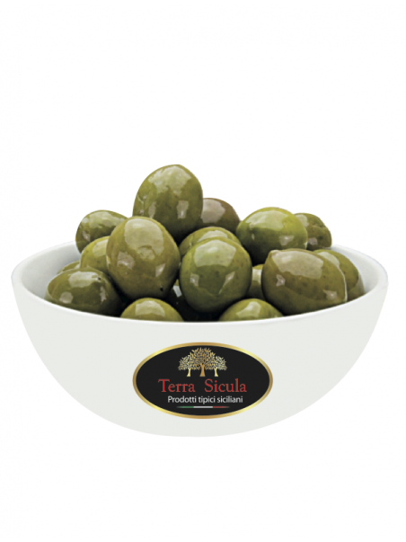 Olives Vertes Siciliennes Nature En Saumure